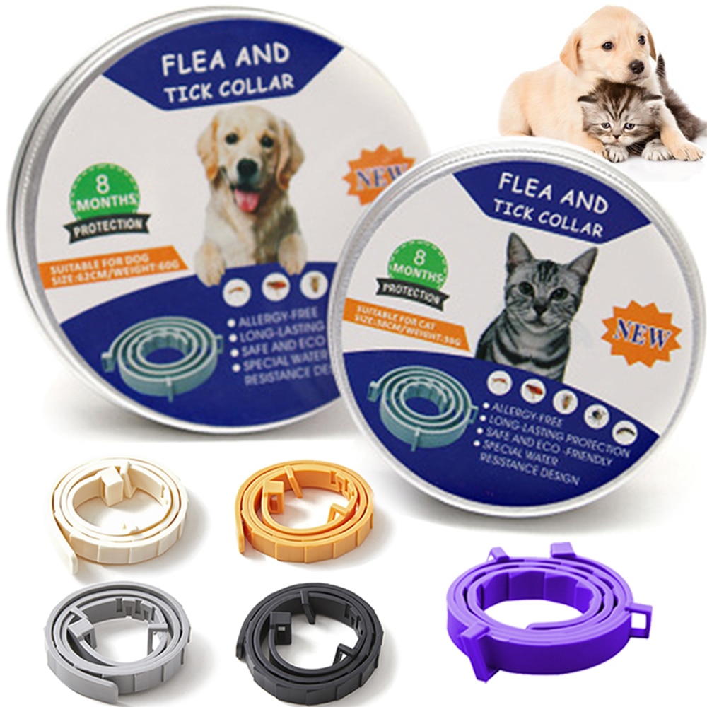 38-62CM-Dog-Collar-Flea-Tick-Prevention-Pet-Cat-Dogs-Collars-Rubber-Adjustable-Collar-For-Puppy