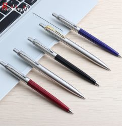10PCS-LOT-Ballpoint-Pen-Set-Commercial-Metal-Ball-Pens-For-School-Office-Stationery-Gift-Pen-The