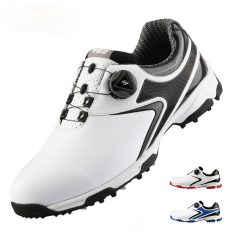 PGM-Patent-Products-Mens-Golf-Shoes-Button-Quick-Lacing-Shoes-Outdoor-Sports-Waterproof-Sneakers-XZ132